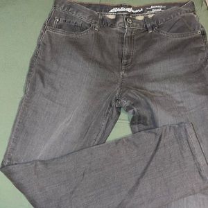 Warm, lined relaxed fit jean